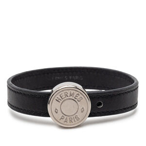 Pre-Loved Hermes Swift Clou de Selle Looping Bracelet